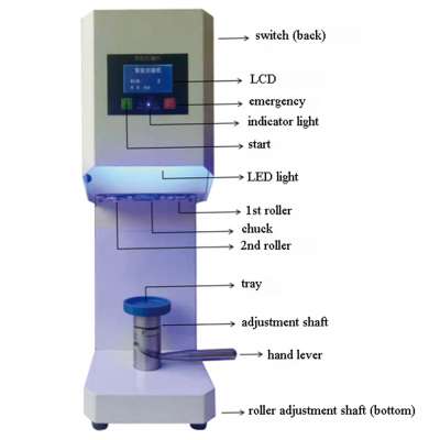 intelligent Stable efficient precision semi-automatic tin can aluminum can plastic bottle sealing machine