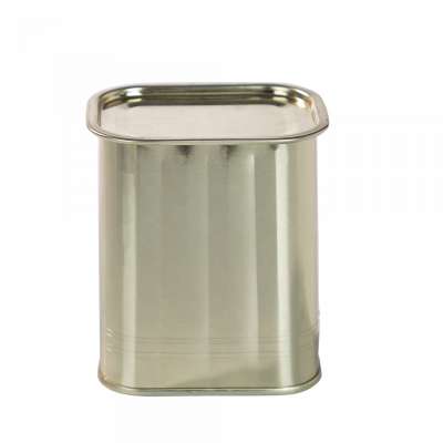 Food Grade Key Welded Pyramidal Empty Tin Cans for Canning Corned Beef 340g