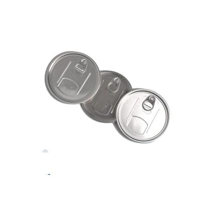 High quality 307# round pull ring cans with lids easy open lid