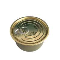 307x113 Empty 2-pc food Tin Can for tuna packing